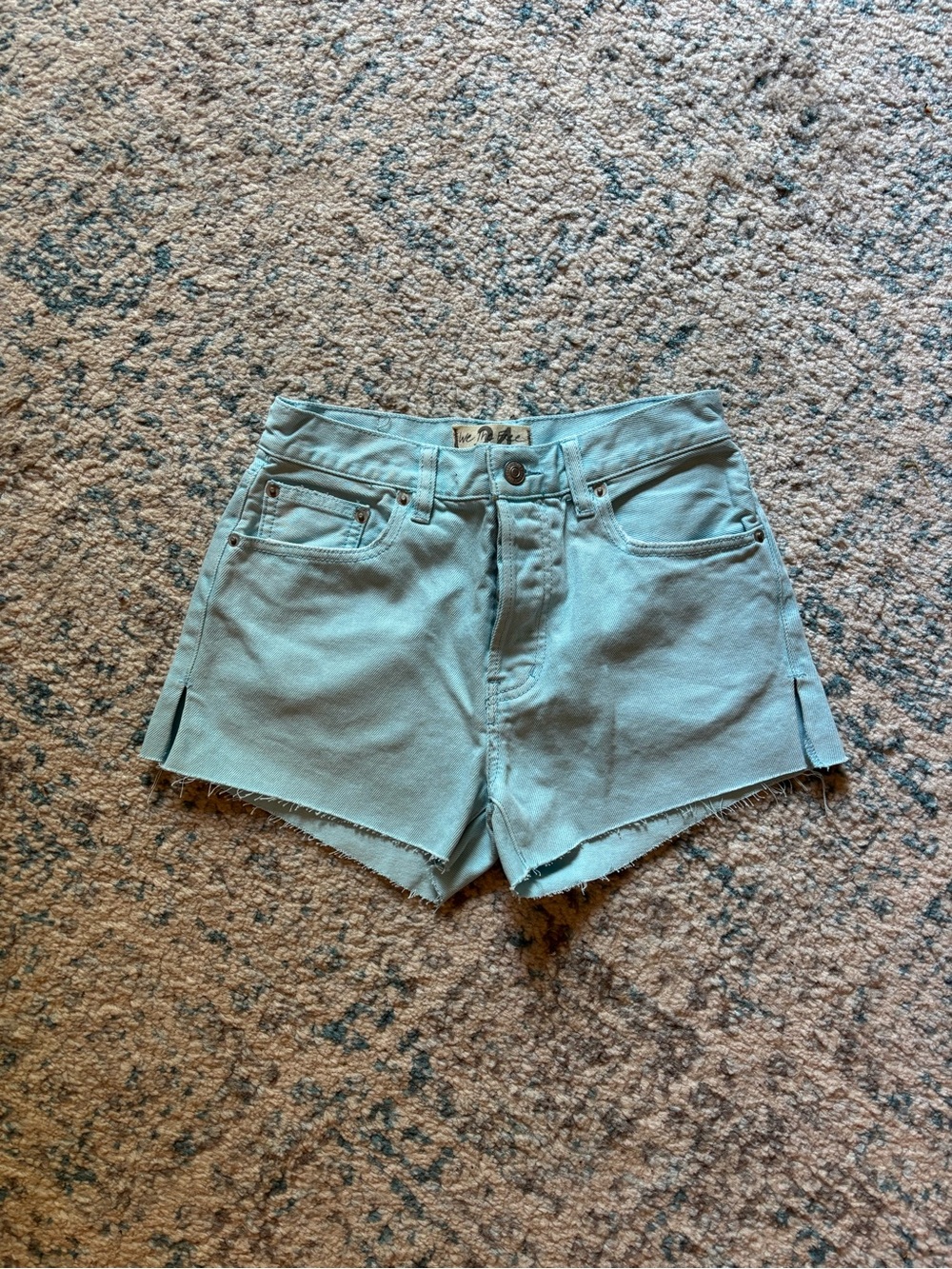 Light Blue Shorts Free People